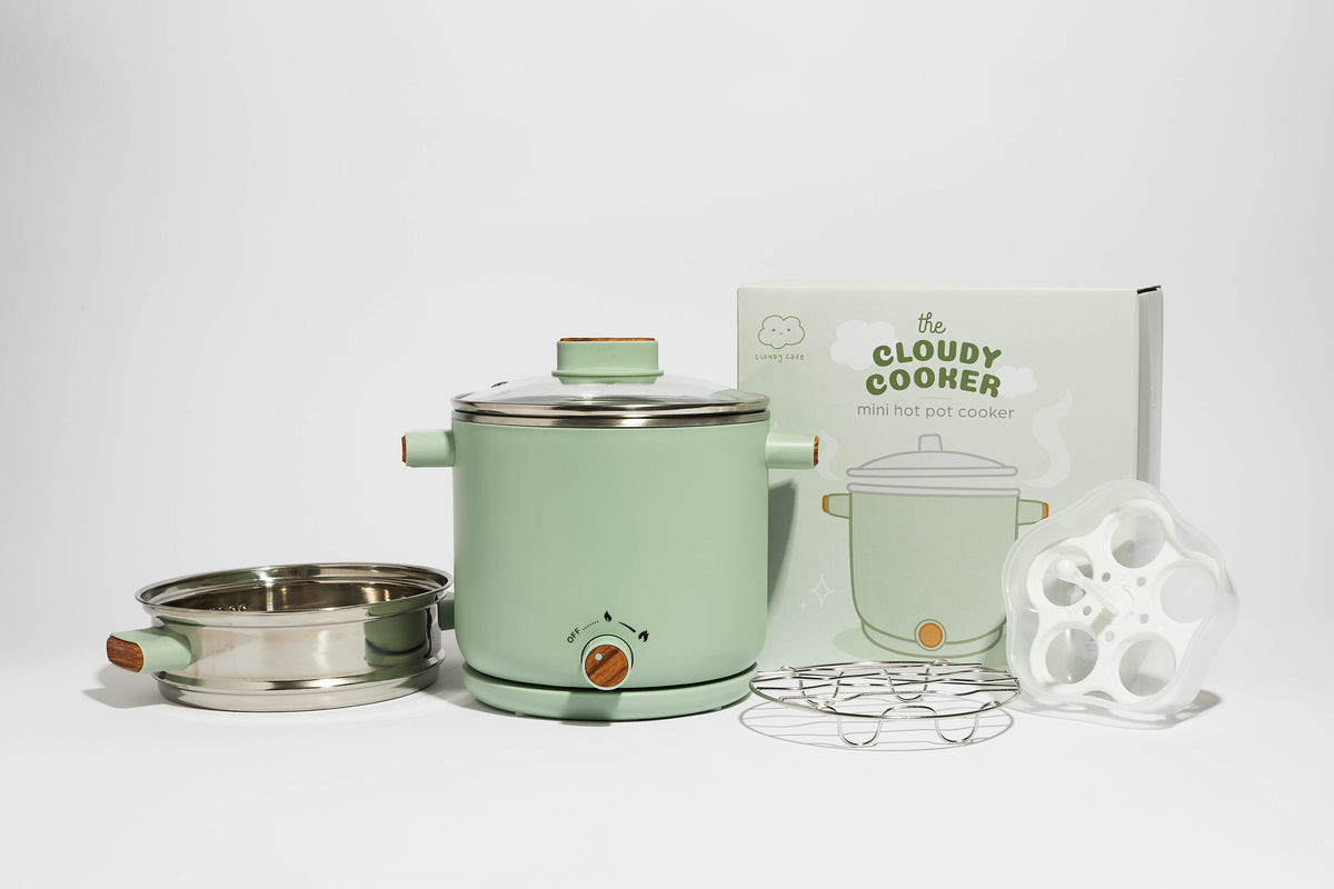 Cloudy Cooker Stainless Steel Electric Hot Pot Cooker