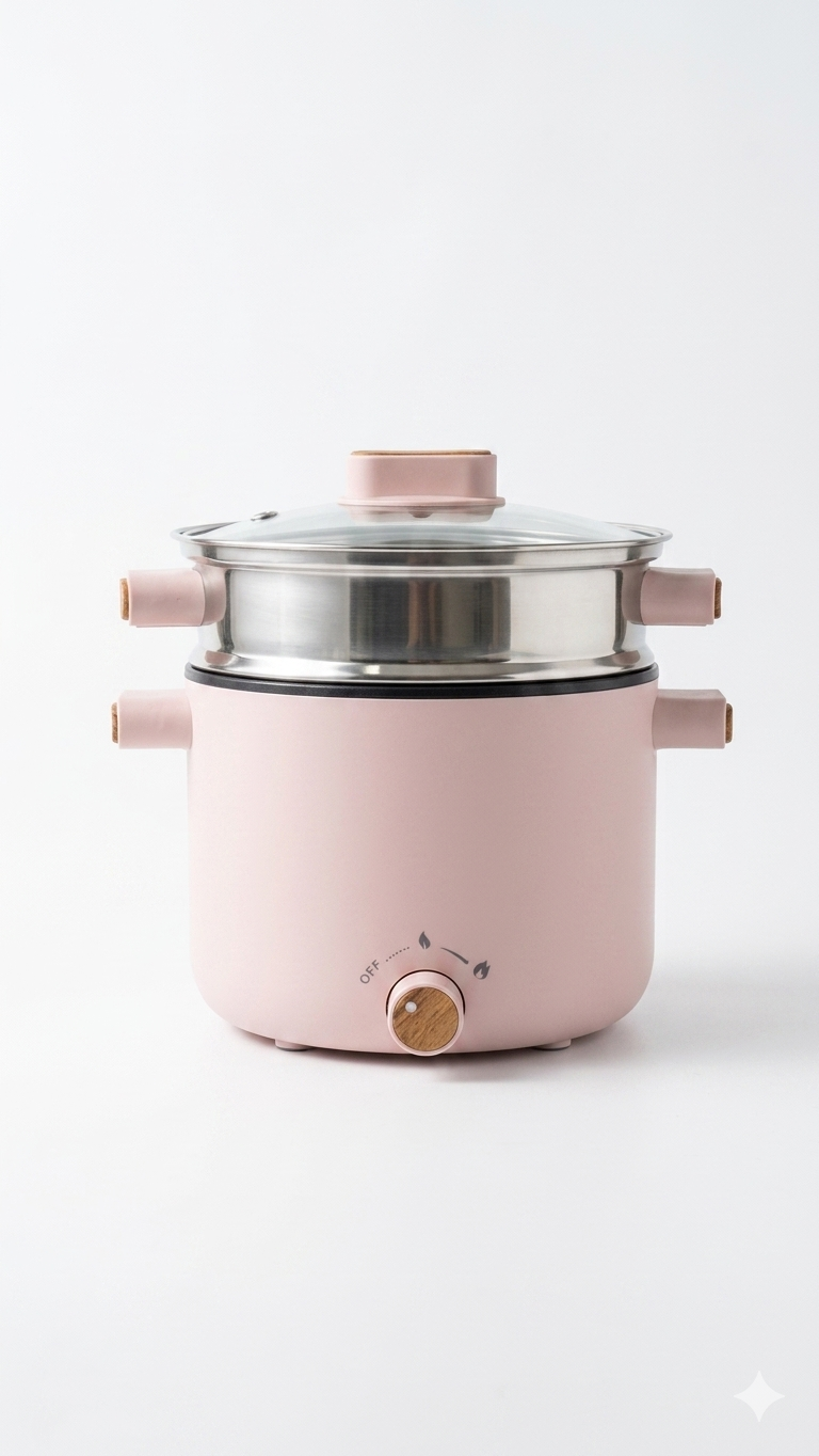 Cloudy Cooker Non-Stick Electric Mini Pot Cooker