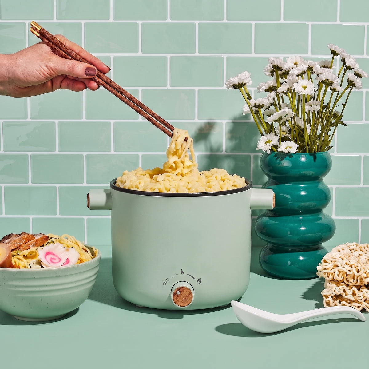 Cloudy Cooker Non-Stick Electric Mini Pot Cooker